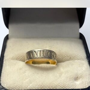 Nantucket Gold and Silver pinky Ring